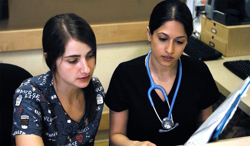 Nursing Unit Clerks running their units. They're responsible for maintaining the order in their unit.
