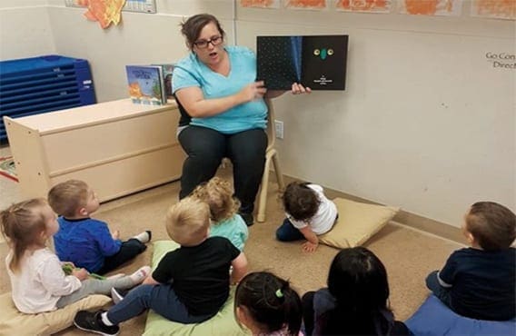 Melanie got her diploma from Stenberg's Early Childhood Education Post-Basic program and is now helping kids to thrive.