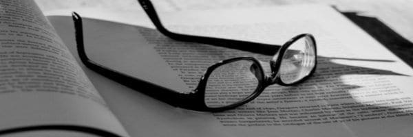 Eyeglasses Frame. Opticians perform standard alignment and repairs on sets of glasses.