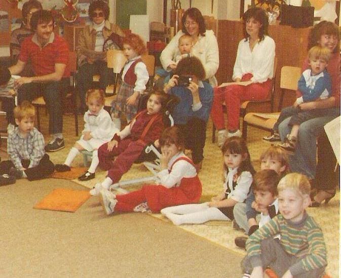 Alison at Preschool.