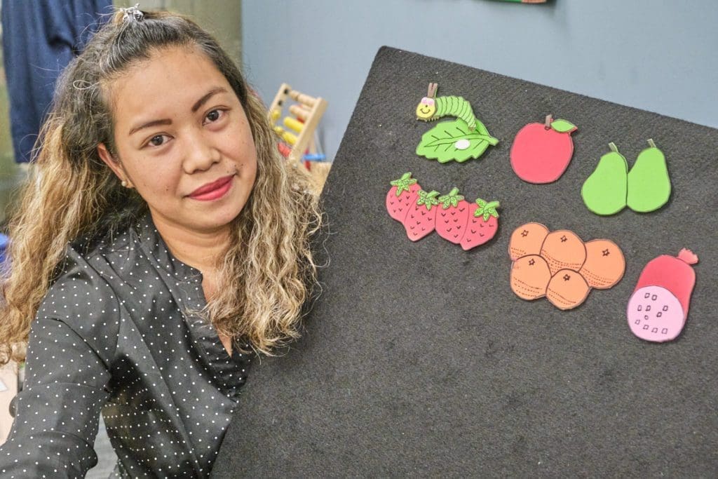 Donna Lyne Dumalag, Early Childhood Education student