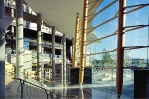 Stenberg campus entrance